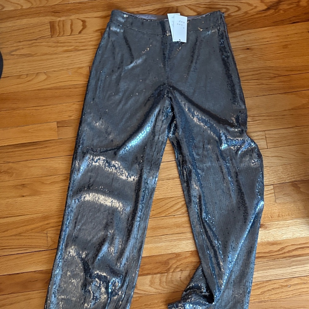 a new day Silver Sequin Pants